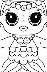 Merbaby Surprise Colorir Colorea Puppe sketch template
