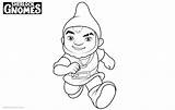 Coloring Pages Gnomes Sherlock Gnomeo Printable Kids sketch template