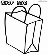 Bag Coloring Pages 53kb sketch template
