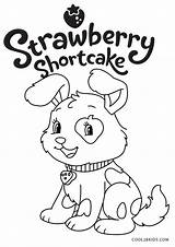 Shortcake Erdbeer Ausmalbilder Hund Cool2bkids sketch template
