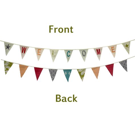 bunting flag banner  fabric bunting bunting flag flag banner