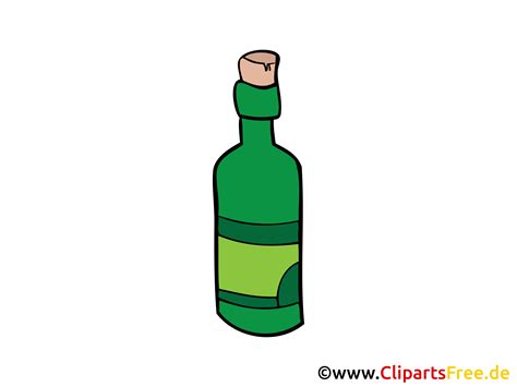 flasche wein bild clipart illustration grafik gratis
