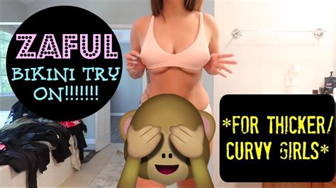 Zaful Bikini Review Haul For Thicker Curvy Girls Try