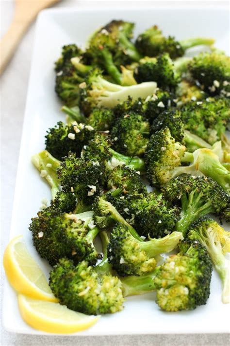 roasted lemon garlic broccoli easy joyous apron