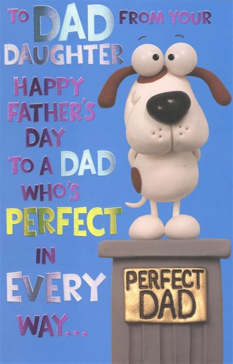To Dad From Daughter Happy Father S Day Card Cards Love Kates
