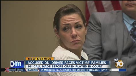 alleged drunken driver accused in crash faces victims families youtube