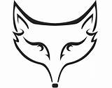 Fox Outline Head Face Logo Drawing Clip Clipart Template Coloring Pages Red Pattern Symbol Clipartmag Cliparts Vector sketch template