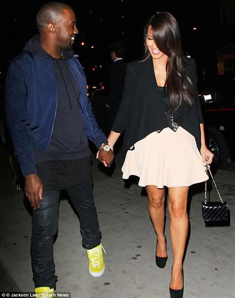 Kim Kardashian And Kanye West Celebrate Their First