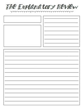 article writing templates  gabrielle alicia tpt
