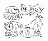 Pages Coloring Transportation Water Getcolorings Printable sketch template