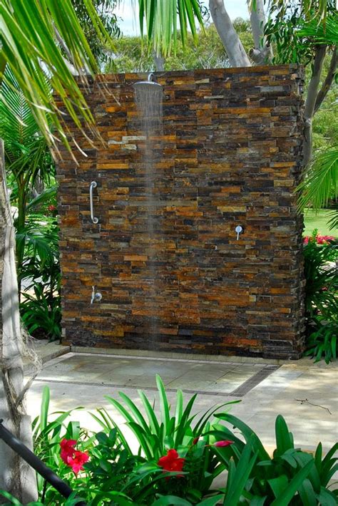 outdoor showers   fascinating idea  cheer   outdoors