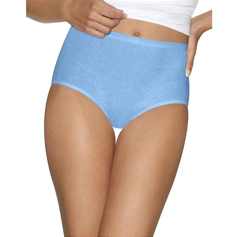 Hanes Ultimate Comfort Cotton Women S Brief Panties 5 Pack Style