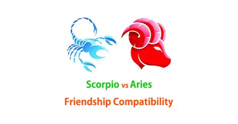 scorpio and aries friendship compatibility