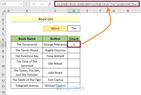 How To Use Excel To Count Specific Words In A Column Tech Guide Porn