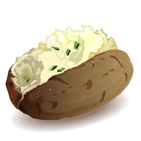 baked potato clip art   cliparts  images  clipground