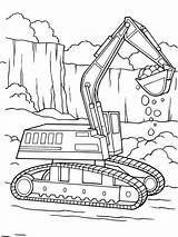 Construction Coloring Pages Vehicles Printable sketch template