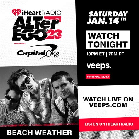 iheartradio can t wait to chit chat with beach weather