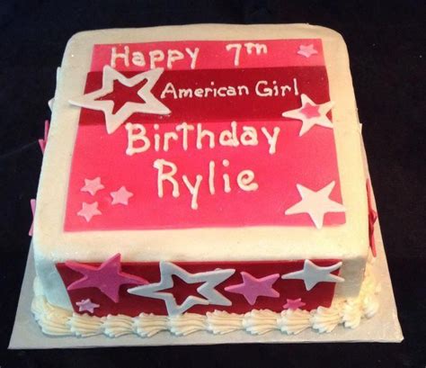 american girl cake my custom cake designs
