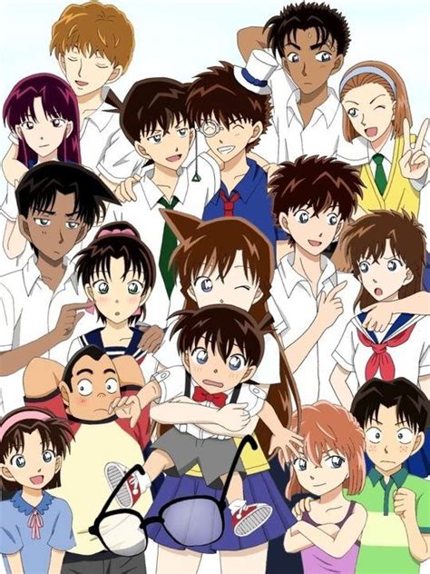 Kudou Shinichi Hattori Heiji Kuroba Kaito Hakuba Saguru