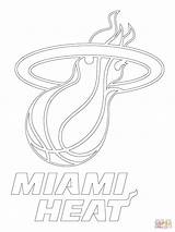 Miami Nba Heat Coloring Logo Pages Printable Print Supercoloring Toronto Curry Sport Hurricanes Basketball Stephen Color Sheets Getcolorings Drawing Raptors sketch template