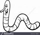 Worm Cartoon Drawing Vector Earthworm Funny Illustration Rain Coloring Character Paintingvalley Shutterstock Stock sketch template
