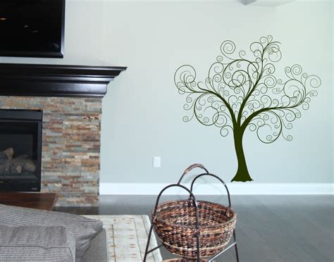 scrolled tree giant beautiful wall decals