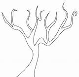 Baum Dead Kahler Ausmalbild Foglie Senza Drzewo Kolorowanka Spoglio Rysunek Drzewa Liści Druku Kolorowanki Alberi Leaves sketch template