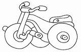 Tricycle Pages Coloring Para Colorear Triciclo 為孩子的色頁 sketch template