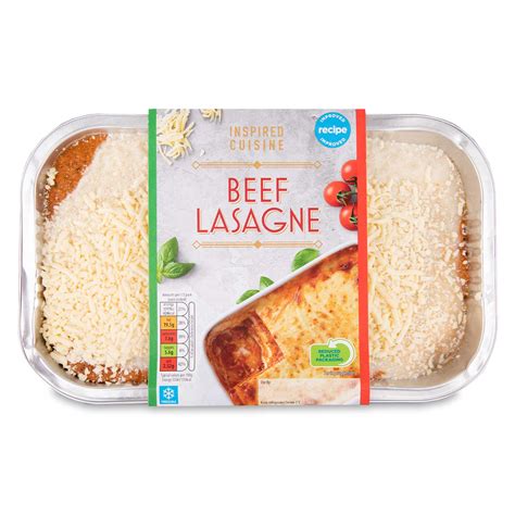 beef lasagne kg inspired cuisine aldiie