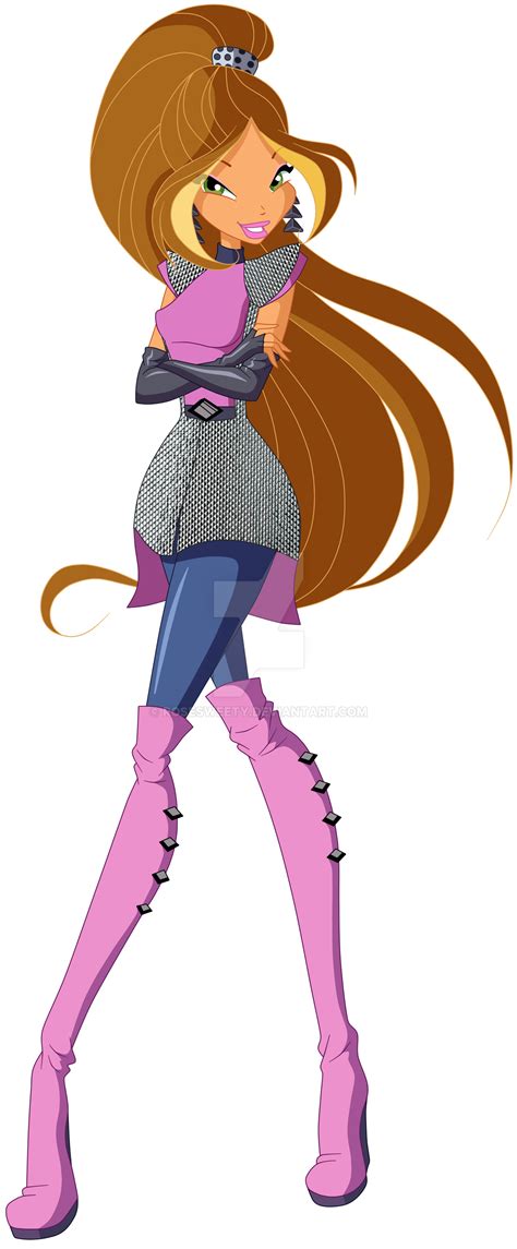 Flora Season 8 Space Outfit By Rosesweety On Deviantart Flora Winx