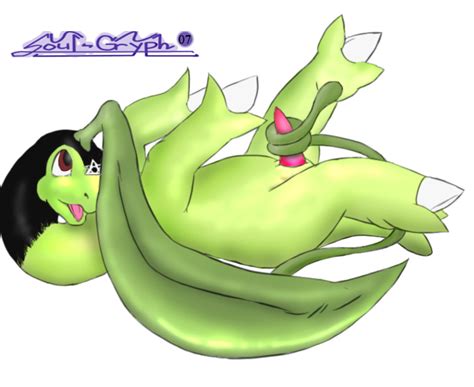 Rule 34 Bayleef Color Green Eyes Lying Male Male Only Masturbation