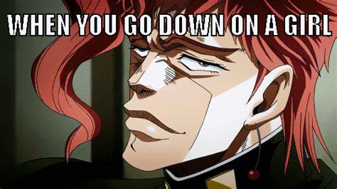 Kakyoin Showing Love Lessions