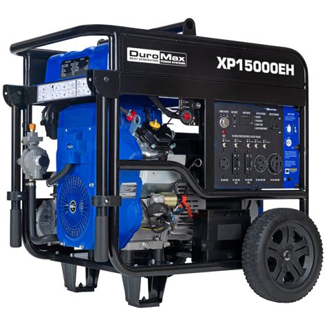 xpeh  watt dual fuel generator duromax power equipment