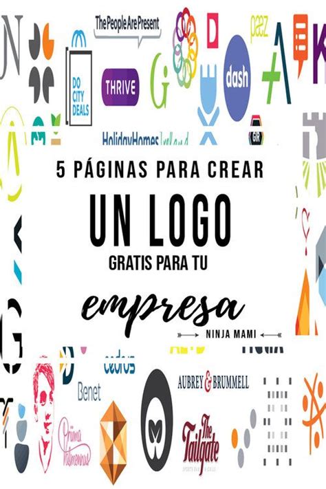 paginas  crear  logo gratis  tu empresa ninja mami como crear logos gratis