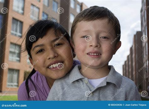 young kids happy stock photo image  child life