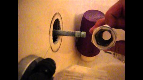 shower faucet repair  step  step youtube