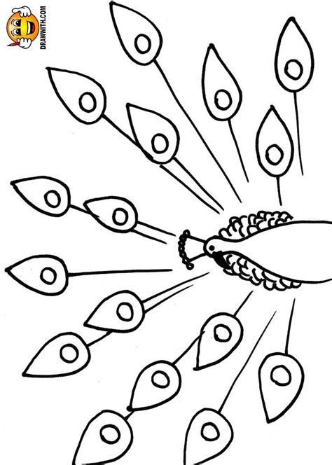 peacock coloring pages  kids  includes  color  video