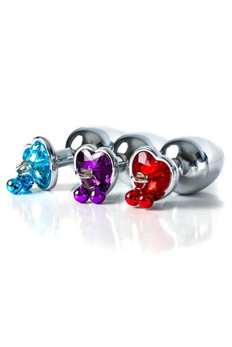 Sexy Metal Butt Plug Sex Toys With Colorful Crystals Truhani