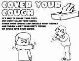 Cough Flu Sneeze Printable Worksheeto sketch template