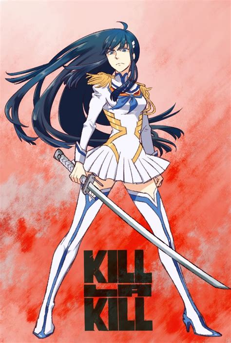 kill la kill satsuki kiryuin satsuki kiryuin kill la kill anime