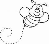 Bee Coloring Kids Baby Pages Coloringbay Print sketch template