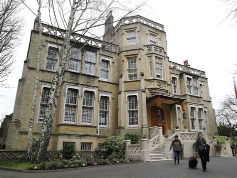 what russia s embassy in london looked like during