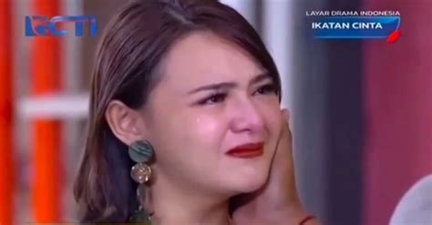 adegan amanda manopo tampar arya saloka di ikatan cinta bikin netizen