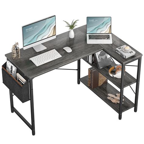 buy small  shaped computer desk homieasy    shaped corner desk