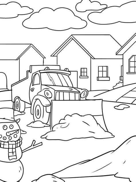 snow plow coloring pages posted  samantha anderson