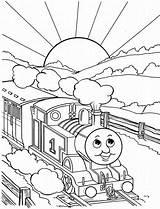 Thomas Train Coloring Pages Printable Color Sheets Kids sketch template
