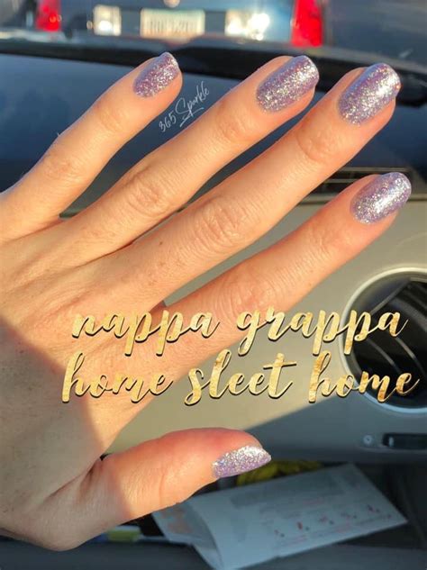 lavender glitter nails color street nails purple glitter nails