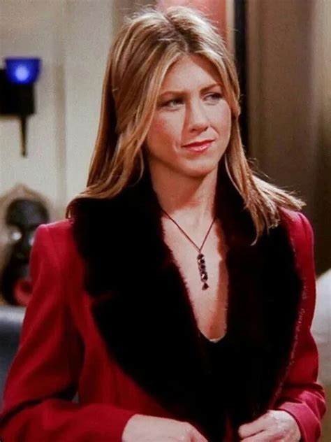 Rachel Green Coat Friends Season 8 Jennifer Aniston Red Coat
