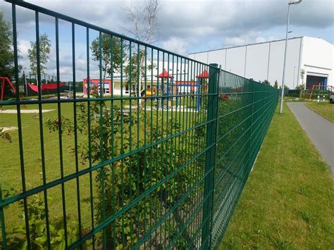 galvanized  panel green lewandowski fence builder limited