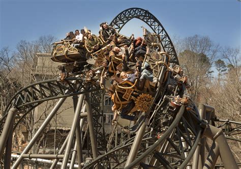 top  steel roller coasters  north america